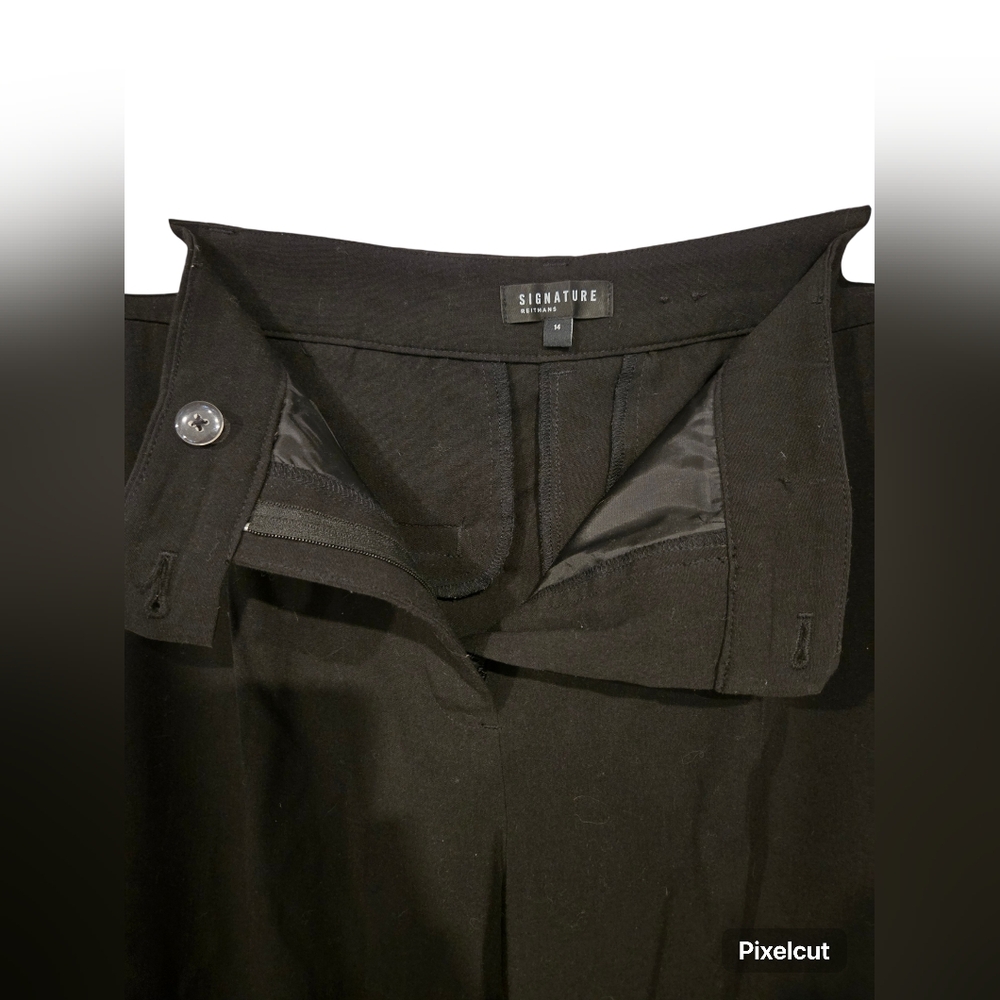 Reitmans High Rise Straight Leg Pants - Picture 3 of 3